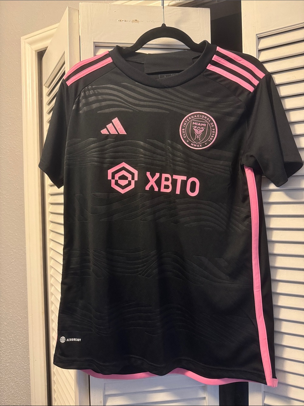 adidas Black and Pink - Inter Miami Style NWOT